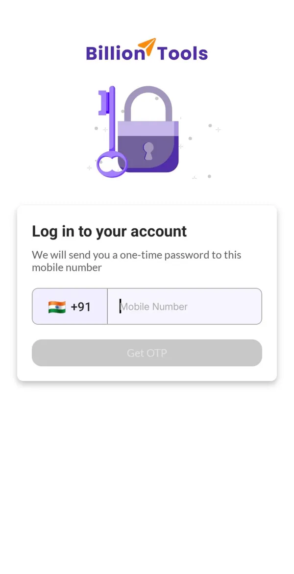 Billion Tools App Screenshot